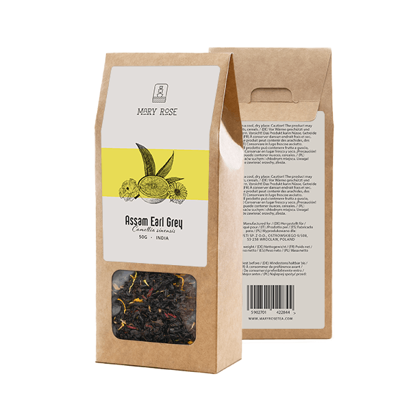 Mary Rose - Assam Earl Grey fekete tea - 50g