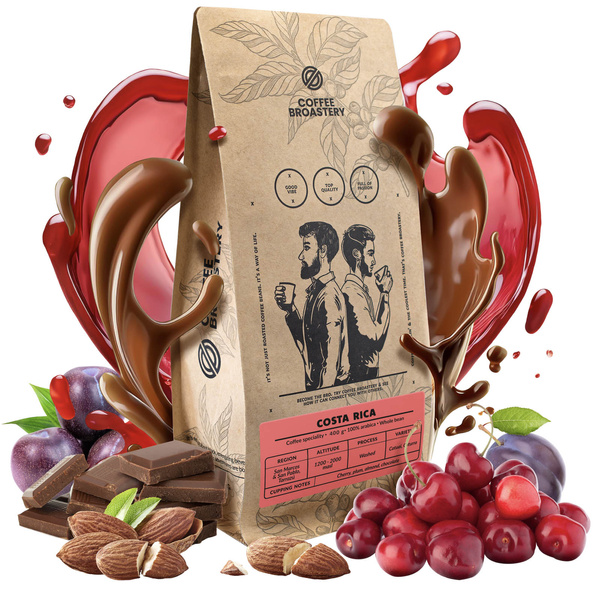 Bro Coffee Roastery - Egész kávébabos Costa Rica San Rafael Speciality 400g