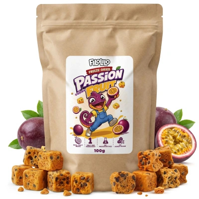 FiloLilo – Liofilizált maracuja (kockák) 100 g