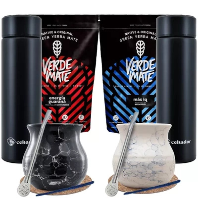 Yerba Verde Mate termoszkészlet két személyre 1000g