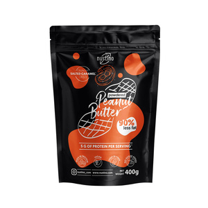 Nustino – Porított mogyoróvaj – Salted Caramel (cukor hozzáadása nélkül) 400 g