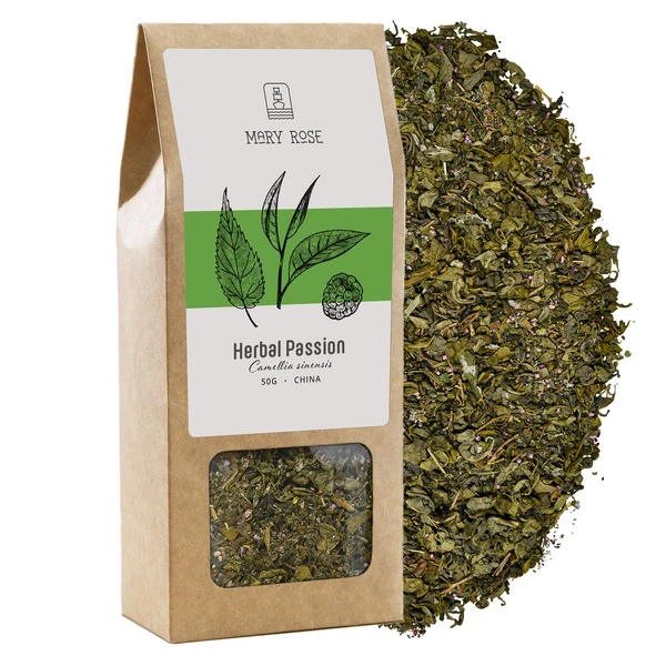 Mary Rose - Herbal Passion zöld tea - 50g