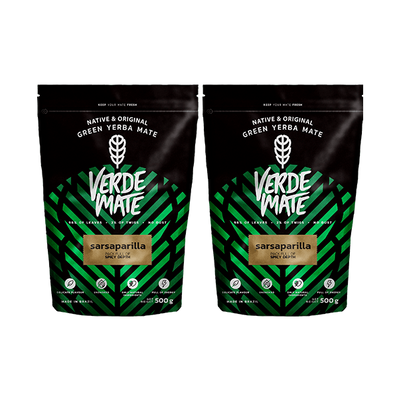 Yerba Verde Mate zöld SARSAPARILLA 1kg Despalada