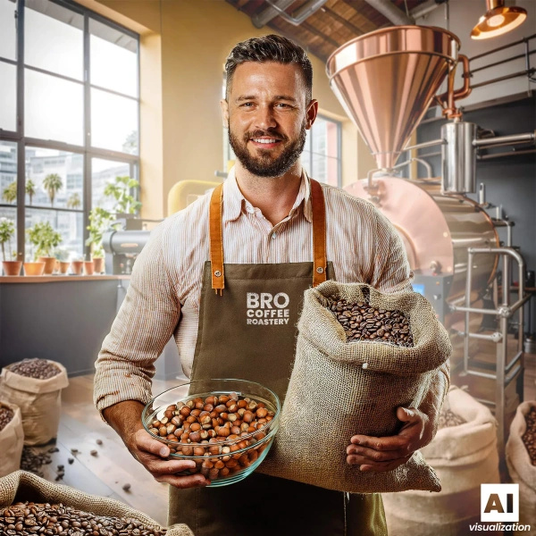 Készlet Bro Coffee Roastery Brazil Samba 2x1kg (2kg)