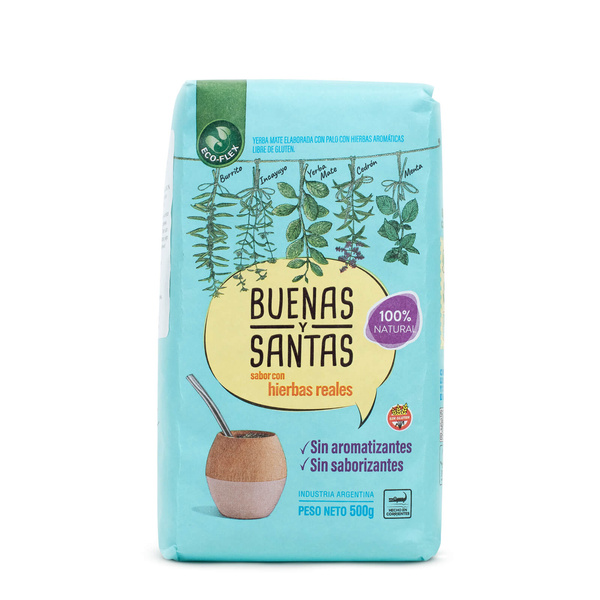 Buenas y Santas con Hierbas Reales 0.5kg