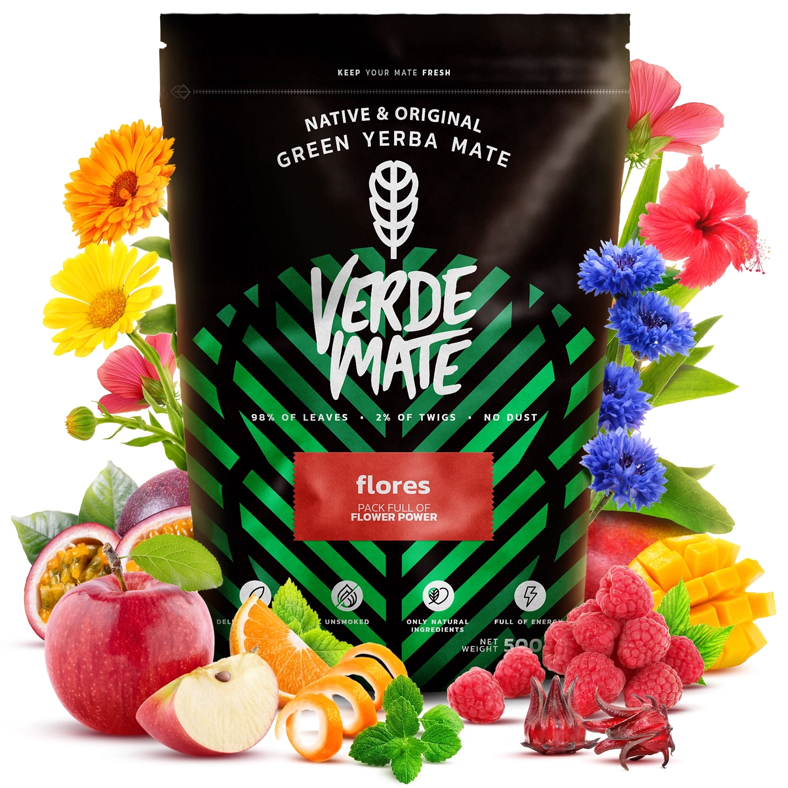 Verde Mate Green Flores