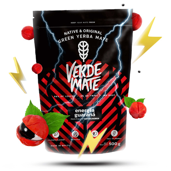 Ajándékkészlet Yerba Mate Verde Mate Energia 0,5kg