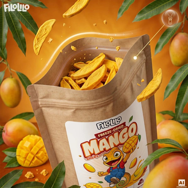 FiloLilo – Liofilizált mangó (szeletek) 100 g