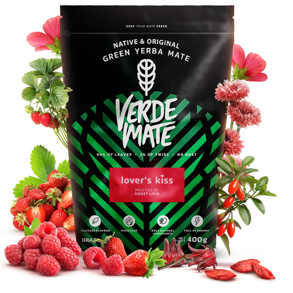 Yerba Mate párkapcsolati készlet Verde Mate 400g 0,4kg 2x Mate Tök + 2x Bombilla