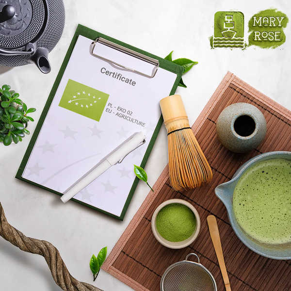 Mary Rose – Japán Matcha Tenno zöld tea (BIO) Ceremoniális 50 g