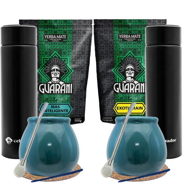 Yerba Mate készlet két személyre + Thermosz
