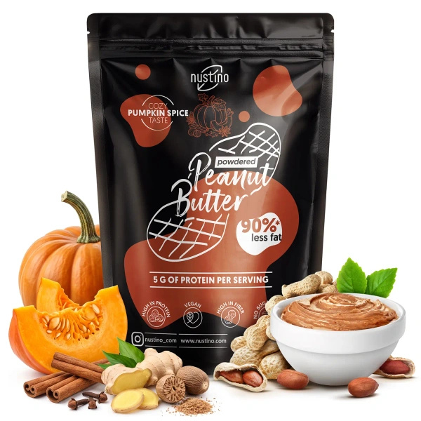 Nustino – Porított mogyoróvaj – Pumpkin Spice (cukor hozzáadása nélkül) 400 g