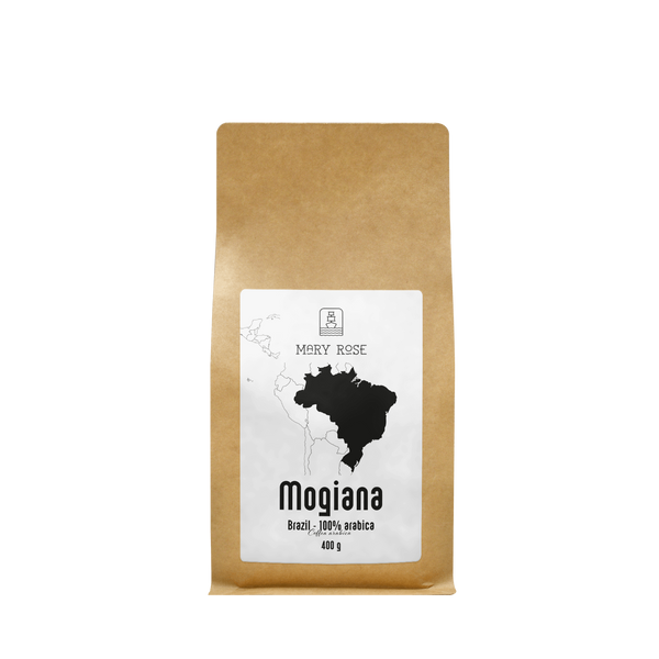 Mary Rose - egész bab kávé Brazília Mogiana prémium 400g
