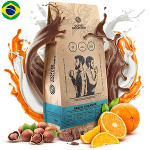 Bro Coffee Roastery - Egész kávébabos Brazil Guaxupe Premium 1kg