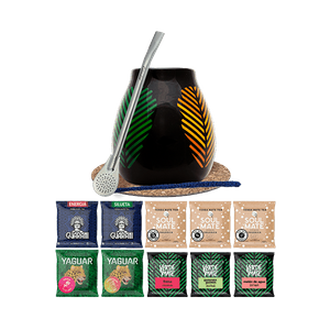 Starter szett mate tea Gourd Bombilla 10x50g 0,5kg