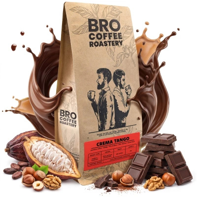 Bro Coffee Roastery – Szemes kávé Crema Tango 1 kg