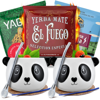 Yerba Mate Energia készlet két személyre Kalácsa Bombilla