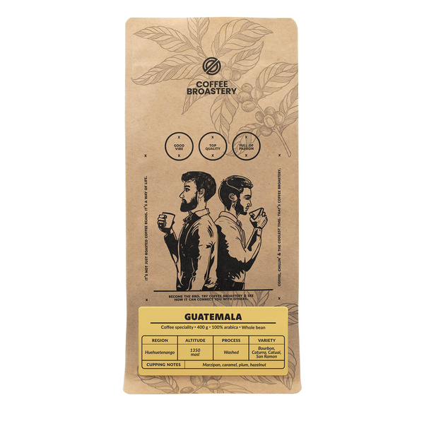 Bro Coffee Roastery - Egész kávébabos Guatemala Peña Roja Speciality 400 g