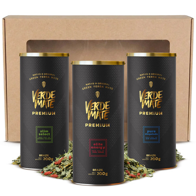 Ajándékkészlet Yerba Mate Verde Mate Premium