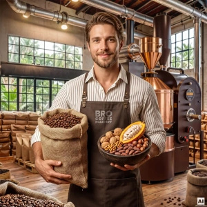 Bro Coffee Roastery – Szemes kávé Crema Tango 400 g
