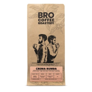 Bro Coffee Roastery – Szemes kávé Crema Rumba 400 g