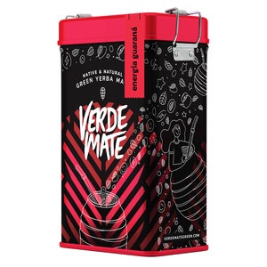 Yerbera – Fém doboz + Verde Mate Green Energia Guarana 0,5 kg