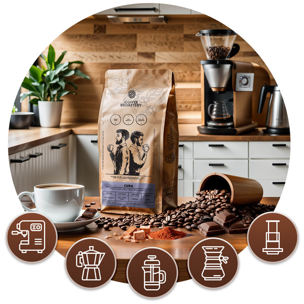 Coffee Broastery - Egész kávébabos Cuba Sierra Maestra Speciality 400 g