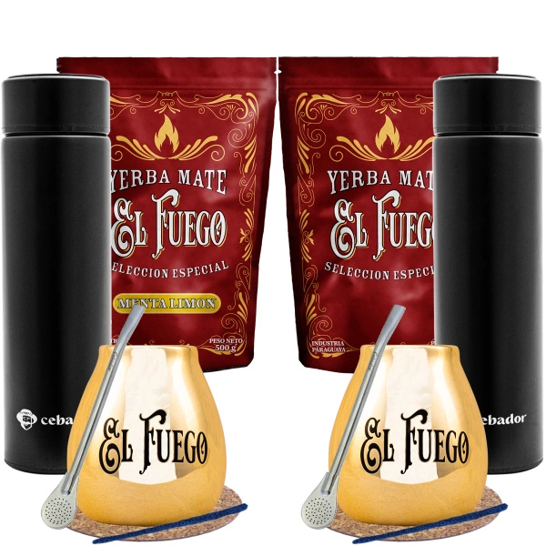 Yerba Mate készlet két személyre + Thermosz
