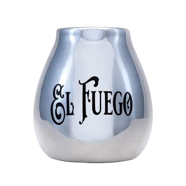 Yerba Mate készlet: El Fuego Elaborada 1kg + Mate Tök + Bombilla