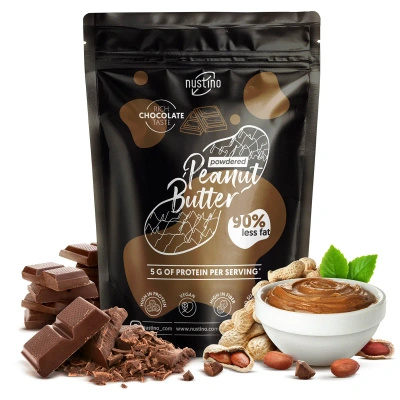 Nustino – Porított mogyoróvaj – Chocolate (cukor hozzáadása nélkül) 400 g