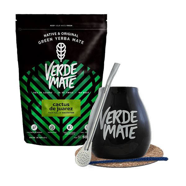 Yerba Verde Mate kaktusz készlet 0,5kg 