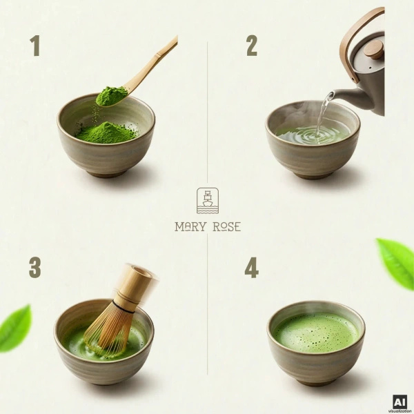Mary Rose – Japán Matcha Tenno zöld tea (BIO) Ceremoniális 50 g