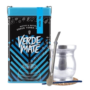 Yerbera Verde Mate Mas IQ 0.5kg Palo Santo készlet Yerbera Verde Mate Mas IQ 0.5kg Palo Santo