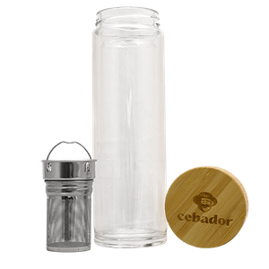 Mate to Go - üveg termosz infúzióval - 300 ml