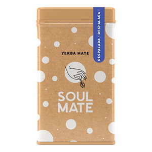 Yerbera – Fém doboz + Soul Mate Orgánica Despalada 0,5 kg