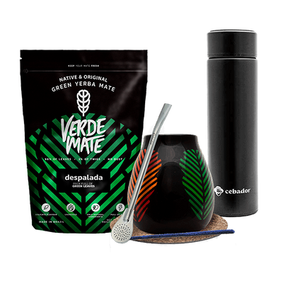 Yerba Verde Mate zöld 500g termosz tök készlet