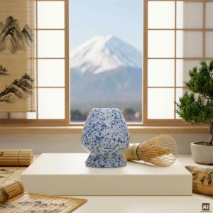 Kusenaoshi – kerámia chasen tartó – Mizore