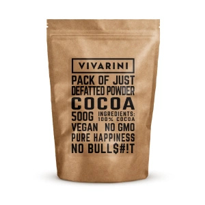 Vivarini – Alkalizált kakaó sötét (por) 0,5 kg