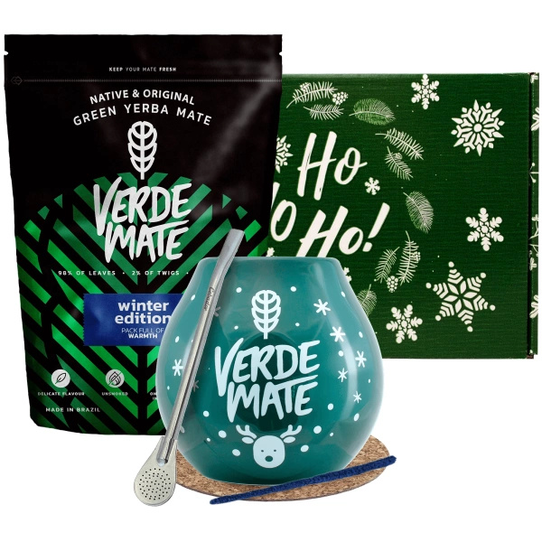 Téli ajándékkészlet Yerba Mate Verde Mate Winter Edition 0,5kg