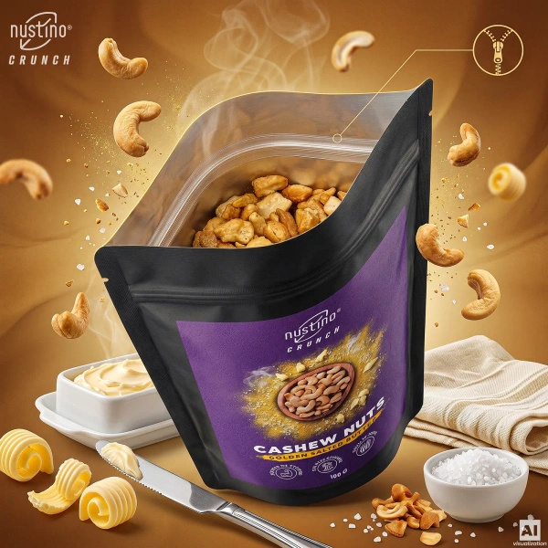 Nustino Crunch – Pörkölt kesudió – Golden Salted Butter 100 g