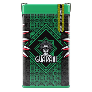 Yerbera – Fém doboz + Guarani Menta Limón 0,5 kg