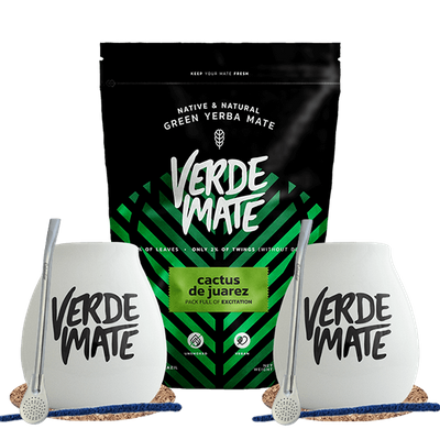 Yerba Mate készlet Verde Mate Cactus de Juarez 500g