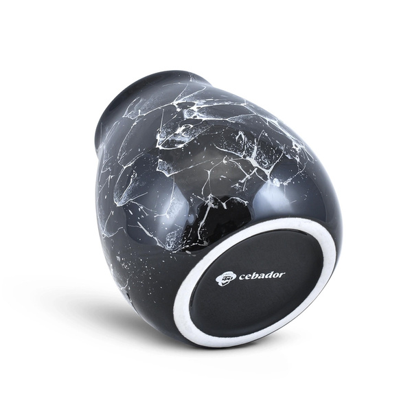 Kerámia kalácsa - Marmol Fekete 300ml