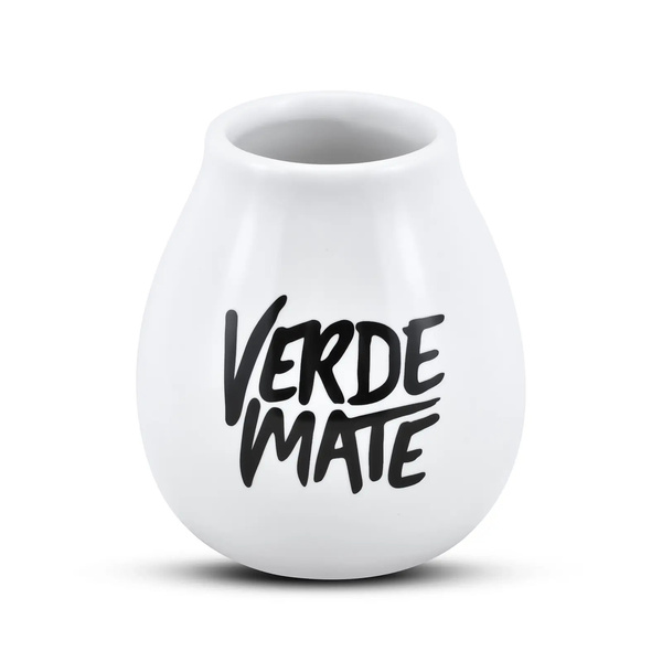 Tök kerámia fehér - Verde Mate - 350ml
