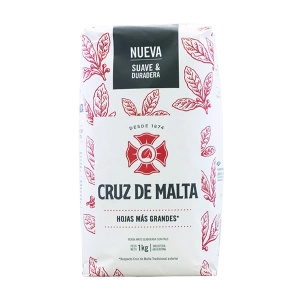 Yerba Mate Elaborada készlet: El Fuego 1kg + Cruz de Malta 1kg