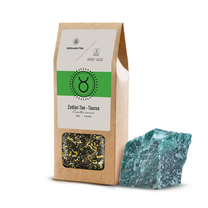 Bika készlet: állatövi tea + mágikus kő