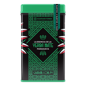 Yerbera - konzervdoboz + Guarani Silueta 0,5kg 