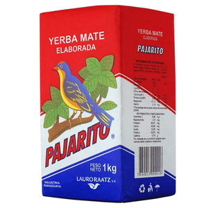 Yerba Mate Elaborada készlet: El Fuego 1kg + Pajarito 1kg