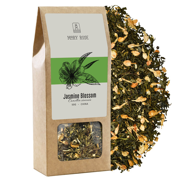 Mary Rose - Jasmine Blossom zöld tea - 50g