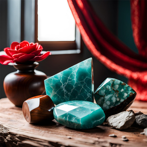 Természetes kövek, kristályok és füstölők készlete - ezotéria, jóga, meditáció